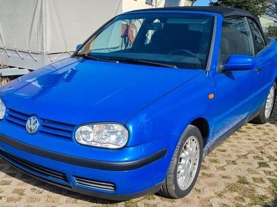 Gebraucht VW Golf Cabriolet 101 PS (74 kW) 1998 Blau Cabrio