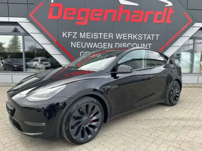 Gebraucht Tesla Model Y Performance 392 kW (534 PS) 2022 Solid black SUV