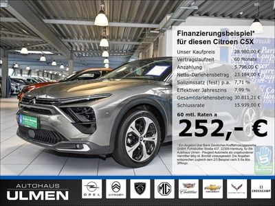 gebraucht Citroën C5 X Feel Pack PureTech 130 EU6d Navi Sitzheizung Abstands-/Kollisionswarner