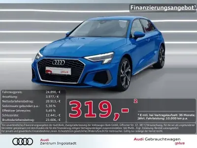Gebraucht Audi A3 Sportback g-tron Ambiente 131 PS (96 kW) 2022 Turboblau Kleinwagen