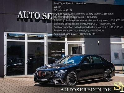 Neu Mercedes S63 AMG AMG 930 PS (684 kW) 2025 Obsidian black Limousine