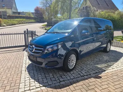 Brugt Mercedes V200 136 HK (100 kW) 2017 Blå MPV