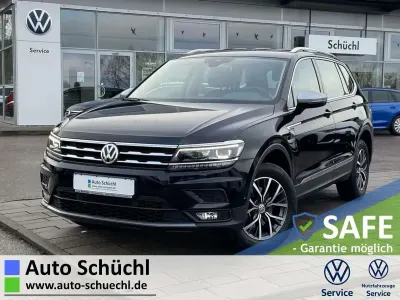 Gebraucht VW Tiguan Allspace Active 150 PS (110 kW) 2021 Deep black perleffekt SUV