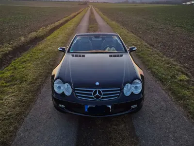Gebraucht Mercedes SL350 245 PS (180 kW) 2004 Schwarz Cabrio