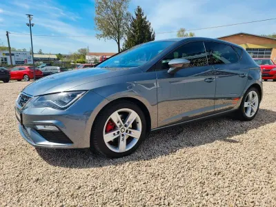 Usata Seat Leon FR 179 CV (131 kW) 2018 Grigio Berlina