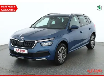 Gebraucht Skoda Kamiq Clever 110 PS (80 kW) 2022 Titanblau metallic (metallic) SUV