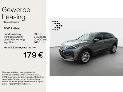 Nowe VW T-Roc Cabriolet Style 150 KM (110 kW) 2026 Szary SUV