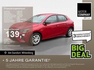 Rot Gebraucht 2022 Opel Corsa Edition Kleinwagen | 10.980 € (Fairer Preis)