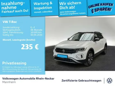 Gebraucht VW T-Roc Goal 150 PS (110 kW) 2025 Weiß SUV