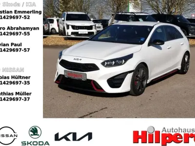 Gebraucht Kia Ceed GT GT 204 PS (150 kW) 2023 (hw2) deluxeweiss met. Limousine