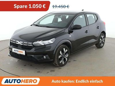 Gebraucht Dacia Sandero Journey 91 PS (66 kW) 2025 Schwarz Kleinwagen