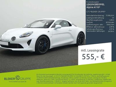 Neu Alpine A110 300 PS (220 kW) 2025 Irisé weiß metallic Coupé