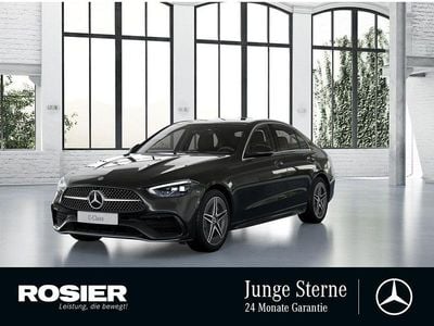 Gebraucht Mercedes C200 AMG 204 PS (150 kW) 2023 Grau / graphitgrau Limousine