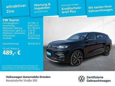 Gebraucht VW Tayron R-line 204 PS (150 kW) 2025 Schwarz SUV