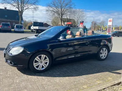 Gebraucht VW Eos Individual 200 PS (147 kW) 2008 Schwarz Cabrio