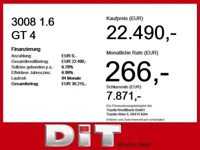 Gebraucht Peugeot 3008 GT 299 PS (219 kW) 2021 Lackierung platiniumgrau/metallic klarl (metallic) SUV