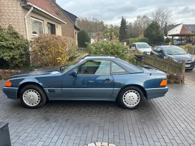Gebraucht Mercedes SL500 329 PS (241 kW) 1991 Blau Cabrio