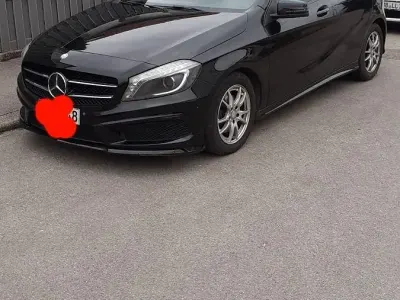 Brugt Mercedes A200 AMG line 136 HK (100 kW) 2012 Sort Sedan