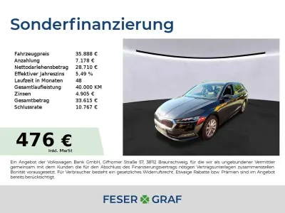 Gebraucht Skoda Octavia Style 150 PS (110 kW) 2024 Blackmagicperleffekt Kombi