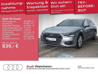 gebraucht Audi A6 Avant 45 TFSI design Gar.2027 AHK Kamera LED uvm