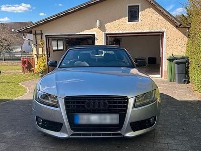 Brugt Audi A5 Cabriolet 190 HK (139 kW) 2009 Sølv Cabriolet