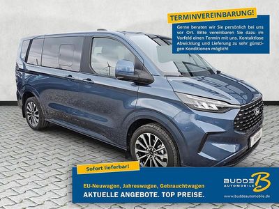 Neu Ford Tourneo Custom Titanium X 150 PS (110 kW) 2025 Chroma blau metallic Van