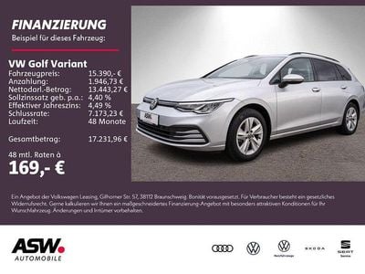 Usata VW Golf VIII Life 116 CV (85 kW) 2022 Argento Station wagon