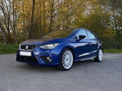 Usata Seat Ibiza Black Edition 95 CV (69 kW) 2020 Blu Utilitaria