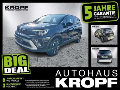 Gebraucht Opel Crossland X Elegance 131 PS (96 kW) 2023 Diamant schwarz/karbon schwarz SUV