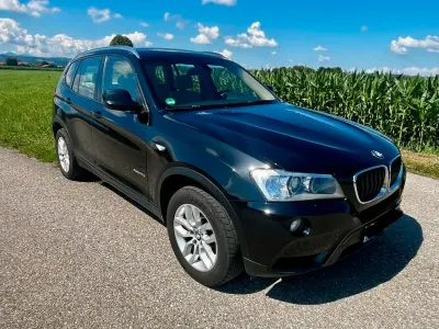 Gebraucht BMW X3 184 PS (135 kW) 2011 Schwarz SUV