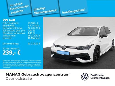 Usata VW Golf VIII R 320 CV (235 kW) 2022 Bianco Berlina