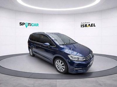 Gebraucht VW Touran Highline 150 PS (110 kW) 2018 Blau Van / Kleinbus