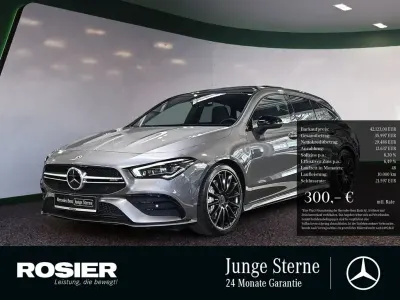 Gebraucht Mercedes CLA35 AMG AMG 306 PS (225 kW) 2023 Grau / mountaingrau Coupé