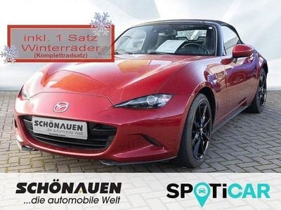 Gebraucht Mazda MX5 Sports-Line 160 PS (117 kW) 2017 Rubinrot metallic Cabrio