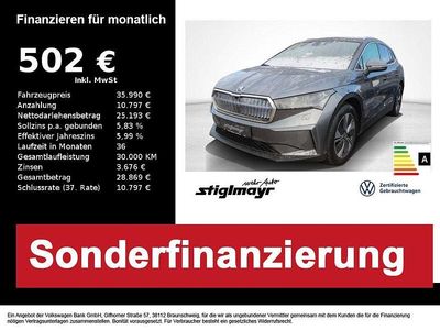 Graphitegrau metallic Gebraucht 2023 Skoda Enyaq iV SUV | 35.370 € (Guter Preis)