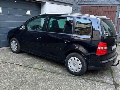 Gebraucht VW Touran Conceptline 105 PS (77 kW) 2006 Schwarz Van / Kleinbus