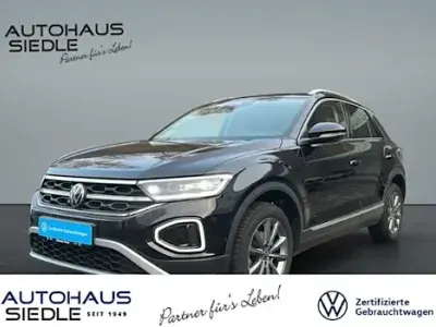 Brugt VW T-Roc Style 150 HK (110 kW) 2022 Sort SUV