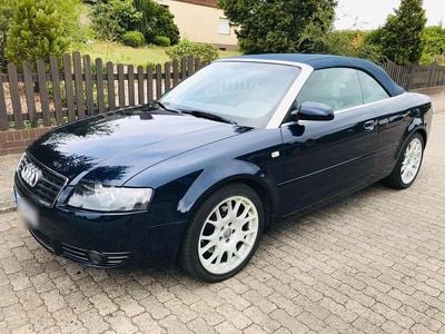 Usata Audi Cabriolet Sport 163 CV (119 kW) 2003 Blu Cabrio