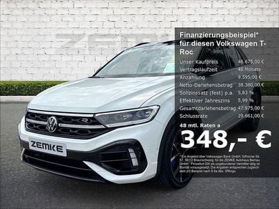 Weiss Neu 2025 VW T-Roc R SUV | 46.675 € (Guter Preis)