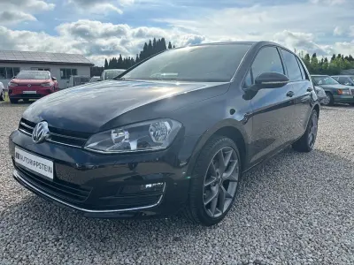 Gebraucht VW Golf VII LOUNGE 86 PS (63 kW) 2015 Schwarz Limousine