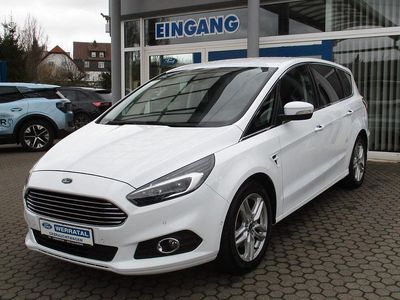 Gebraucht Ford S-MAX Titanium 165 PS (121 kW) 2019 Weiß Van / Kleinbus