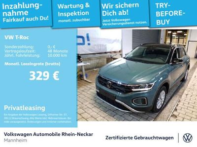 gebraucht VW T-Roc 1.5 TSI Life LED App-Connect PDC uvm