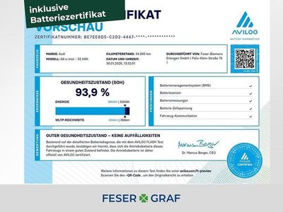 Kieselgrau Gebraucht 2022 Audi Q4 e-tron Comfort SUV | 25.640 € (Fairer Preis)