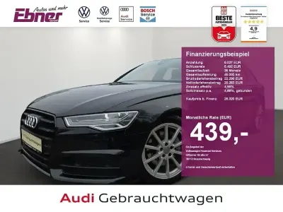 Second-hand Audi A6 S-Line 272 CP (200 kW) 2019 Negru Break