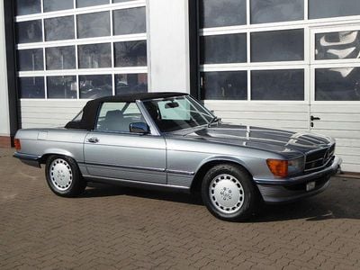 Gebraucht Mercedes SL500 223 PS (164 kW) 1987 Grau Cabrio