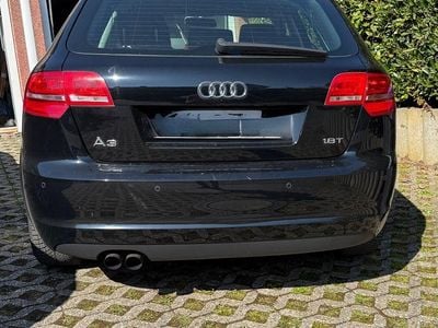 Usata Audi A3 Attraction 160 CV (117 kW) 2009 Nero Utilitaria