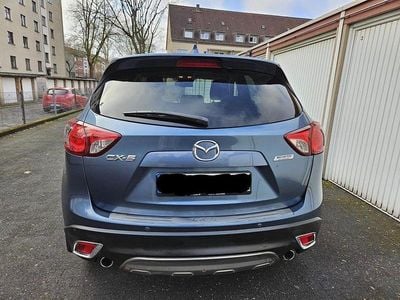 Gebraucht Mazda CX-5 Exclusive-Line 150 PS (110 kW) 2015 Blau SUV