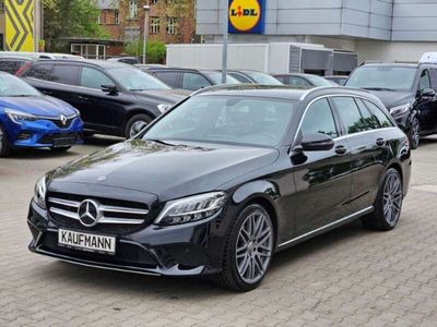 gebraucht Mercedes C200 T-Modell Avantgarde Navi ACC El. Heckklappe Mehrzonenklima Fahrerprofil