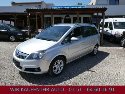 Gebraucht Opel Zafira Cosmo 140 PS (102 kW) 2006 Silber Van / Kleinbus