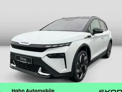 Gebraucht Skoda Elroq First Edition 210 kW (286 PS) 2025 Moonweiß perleffekt / blackm SUV